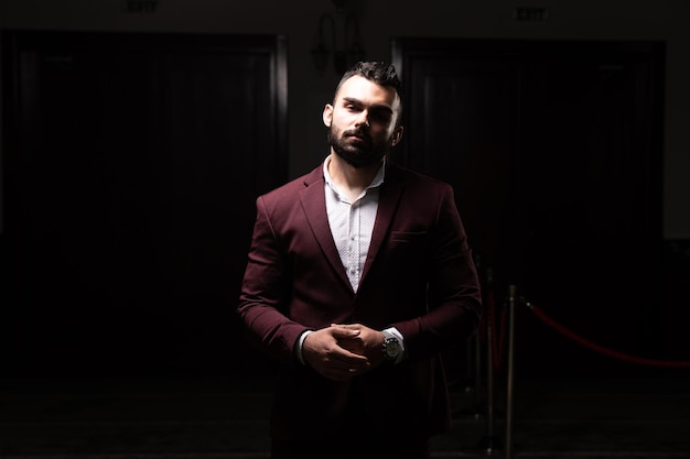 Uczestnik dzielący się opinią